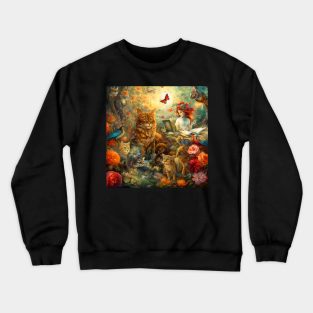 Cat Mirage Crewneck Sweatshirt